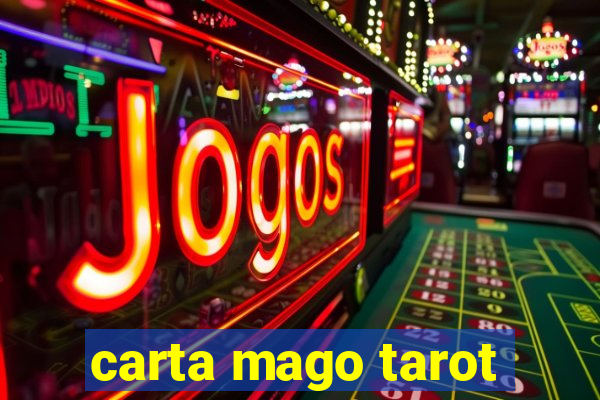 carta mago tarot